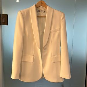 White blazer